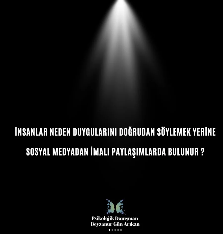 İnsanlar neden duygularını sosyal medyada imalı paylaşır?