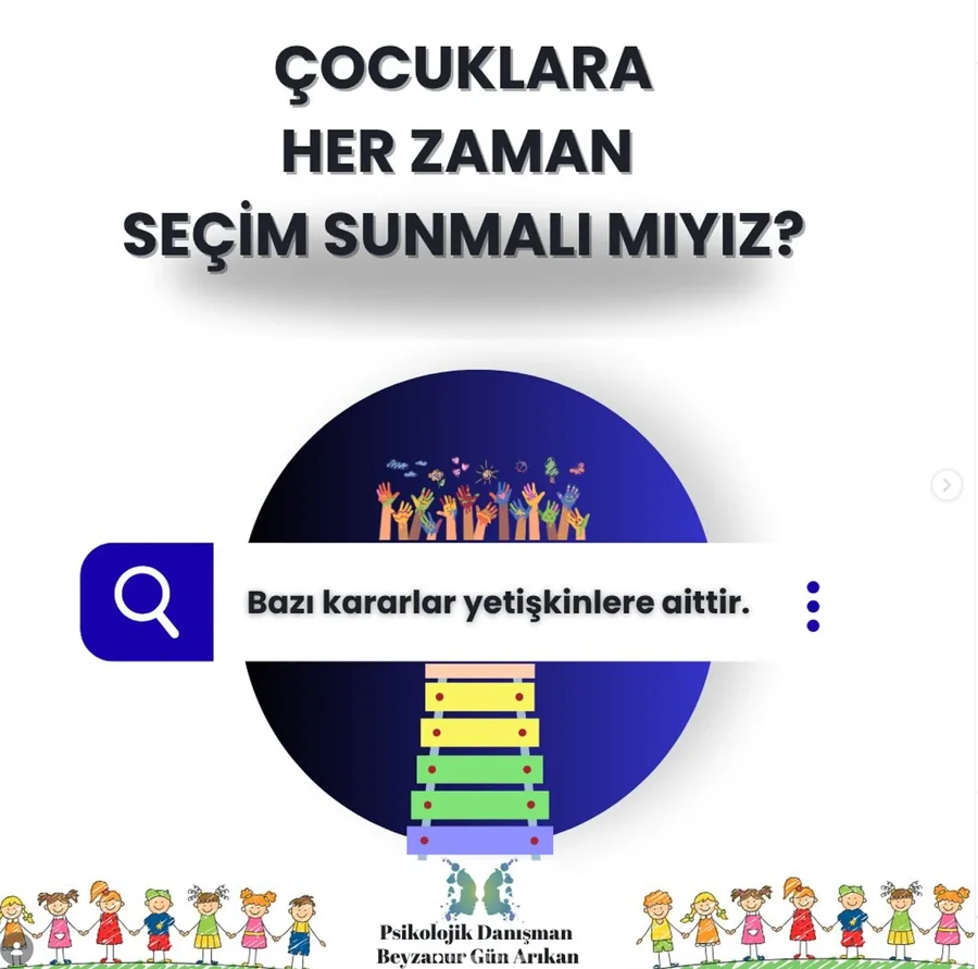 Çocuklara her zaman seçim sunmalı mıyız?
